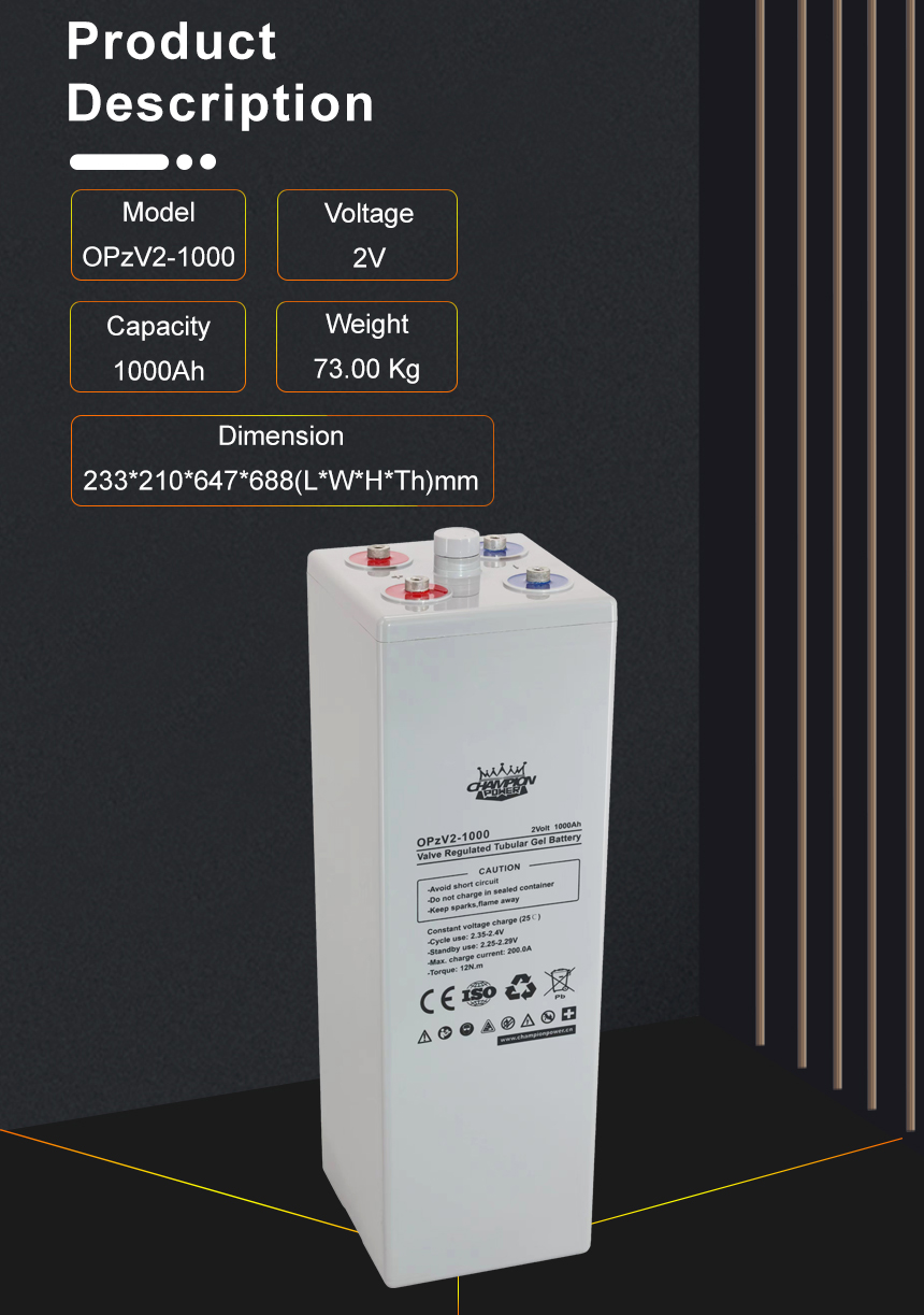 OPzV2-1000 OPZV2-1000