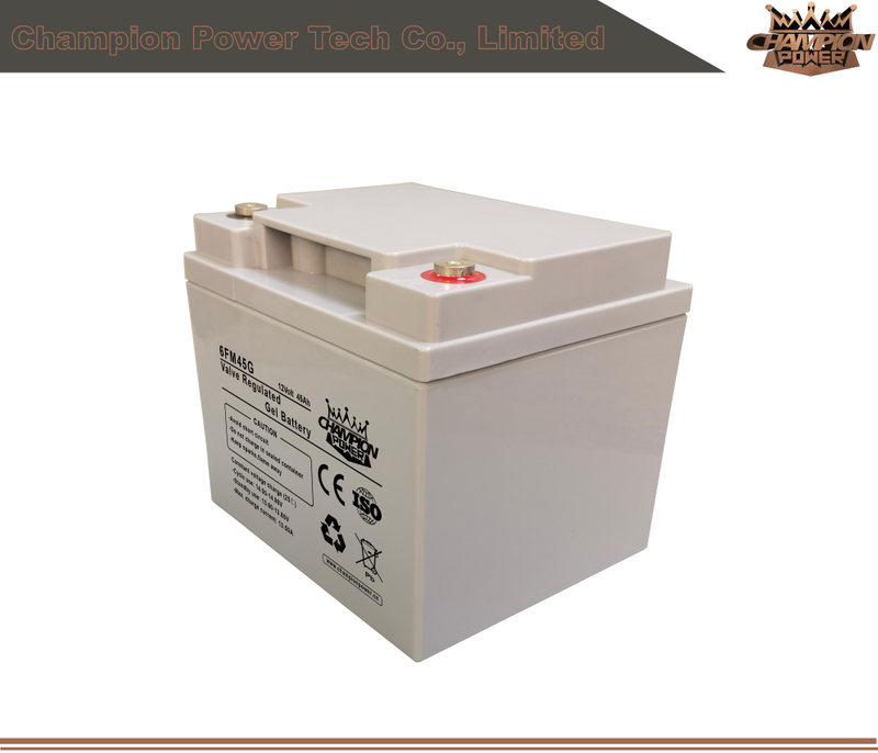 6fm45g 12V45AH Batería de gel