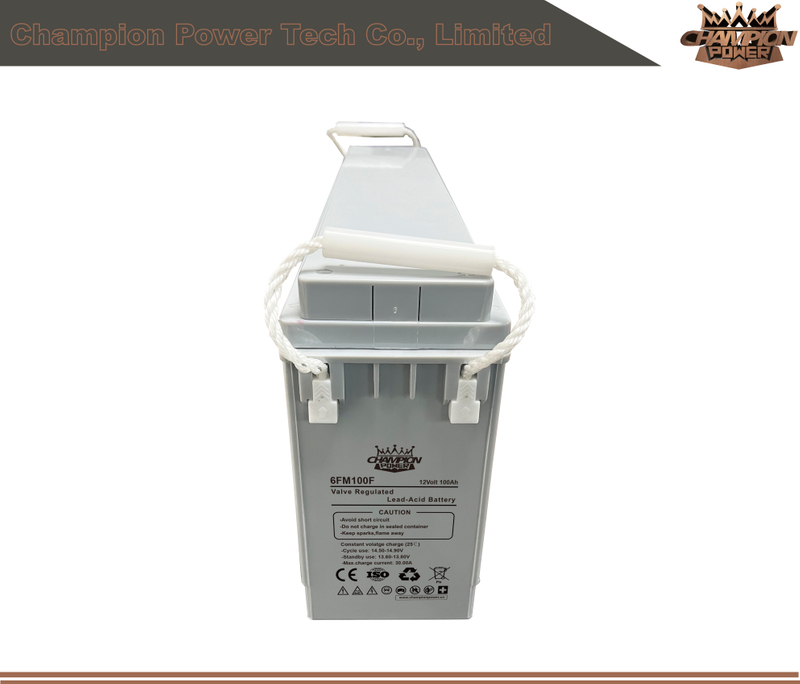 6FM100F 12V100AH Batería del terminal delantero
