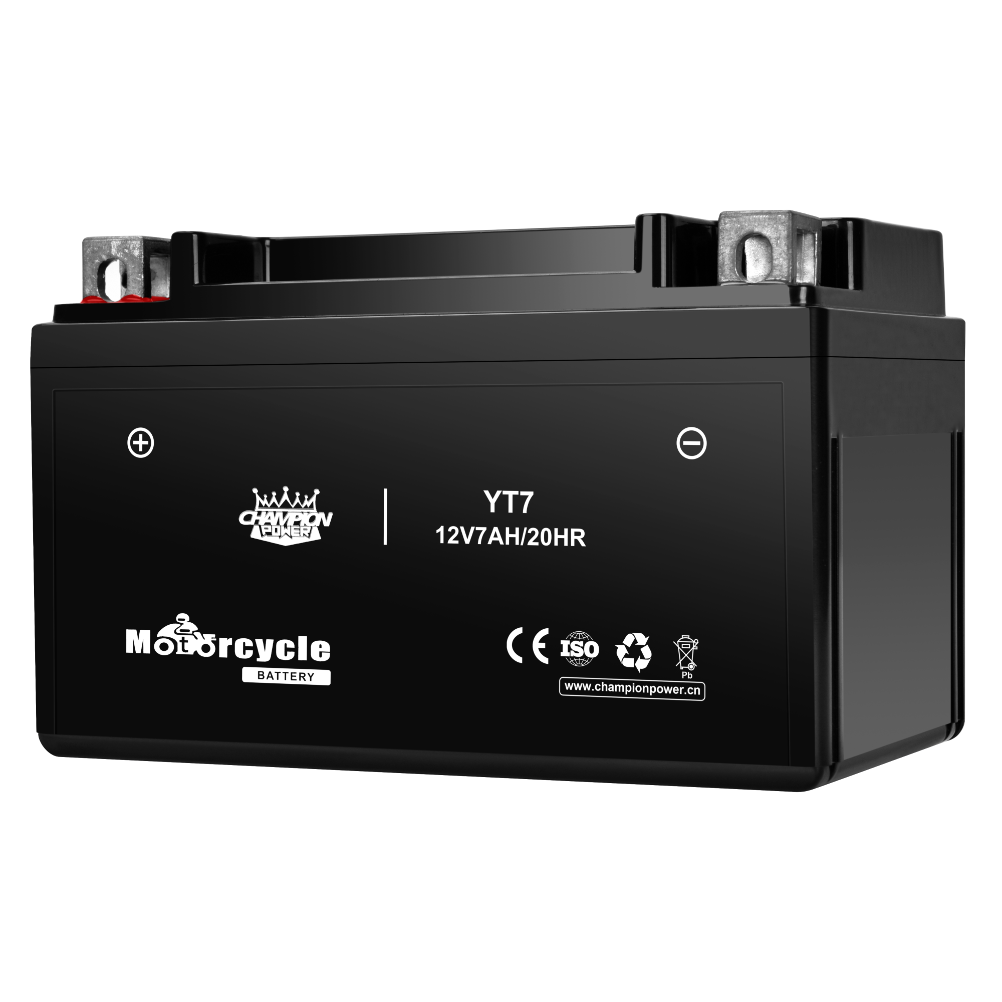 YT7 12V7AH Batería de motocicleta