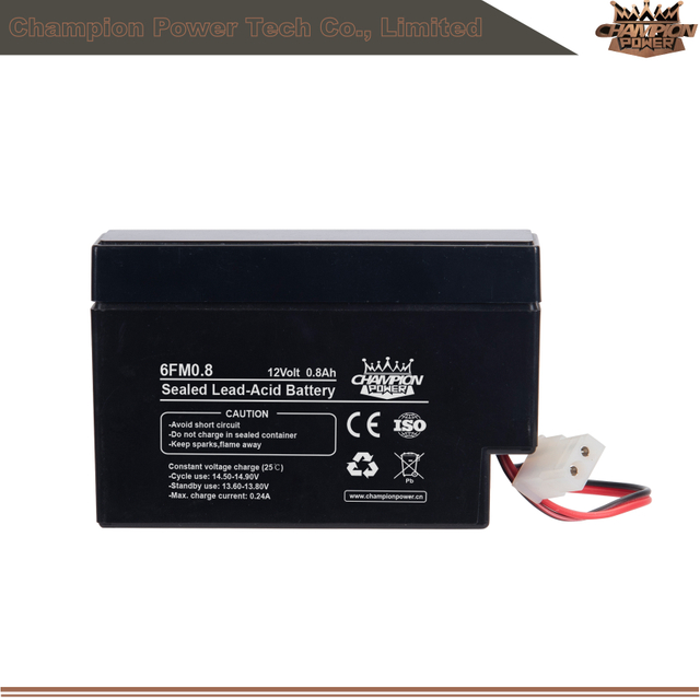 6fm0.8 12V0.8AH AGM Batería