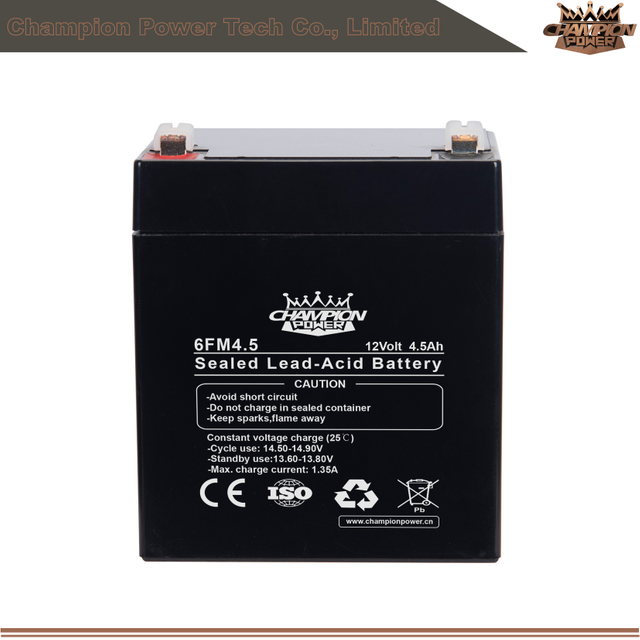 6fm4.5 12v4.5AH AGM Batería