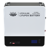 LFP25.6-200 25.6V200AH batería montada en la pared