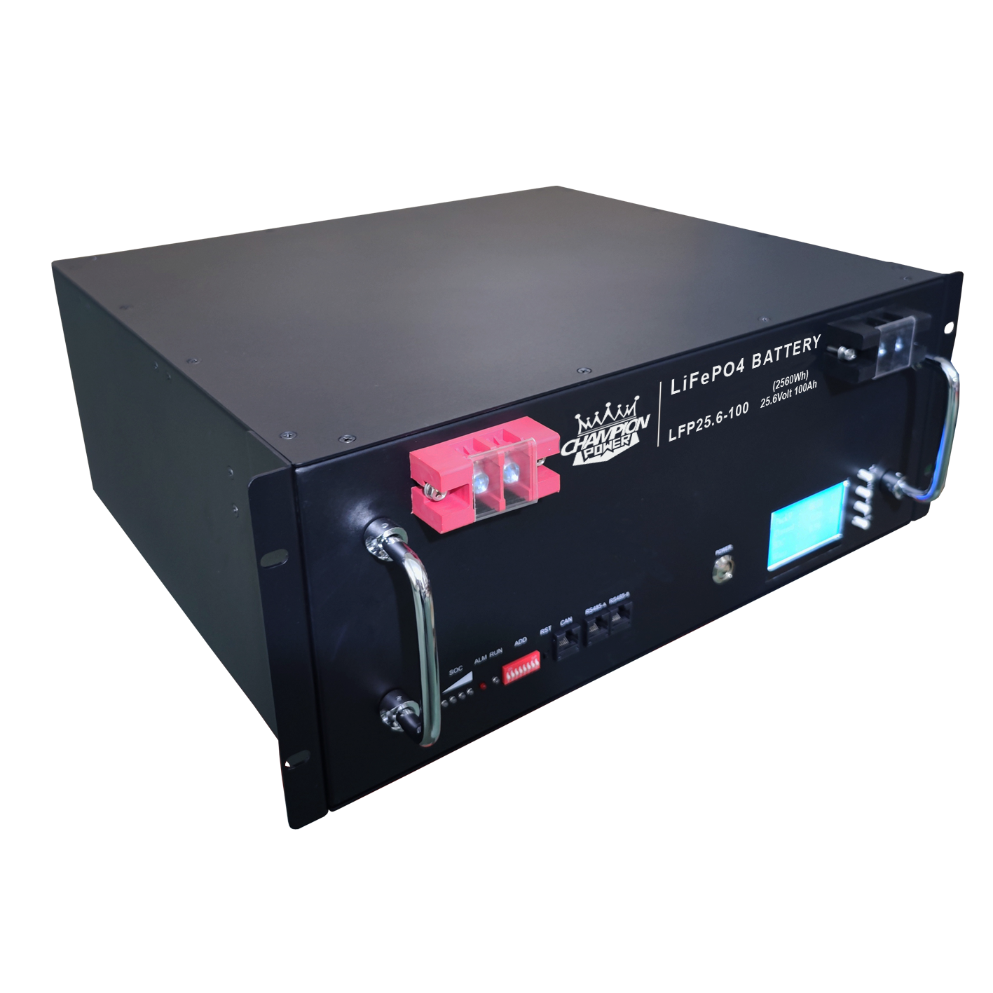 LFP25.6-100 25.6V100AH batería montada en rejilla