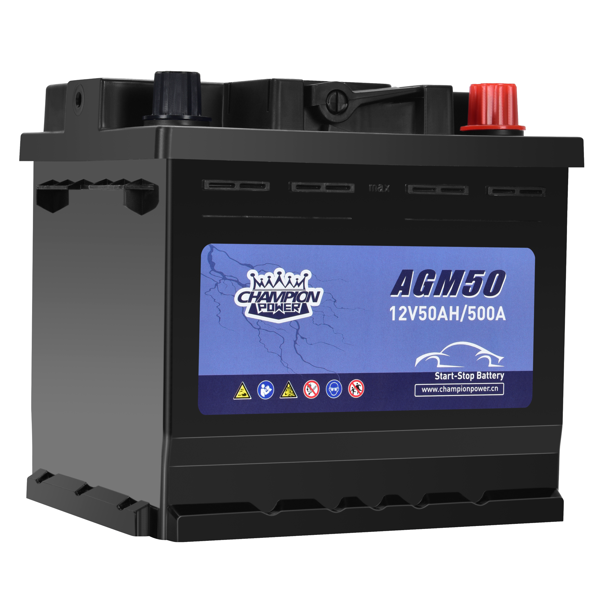 AGM50 12V50AH Batería de arranque de arranque