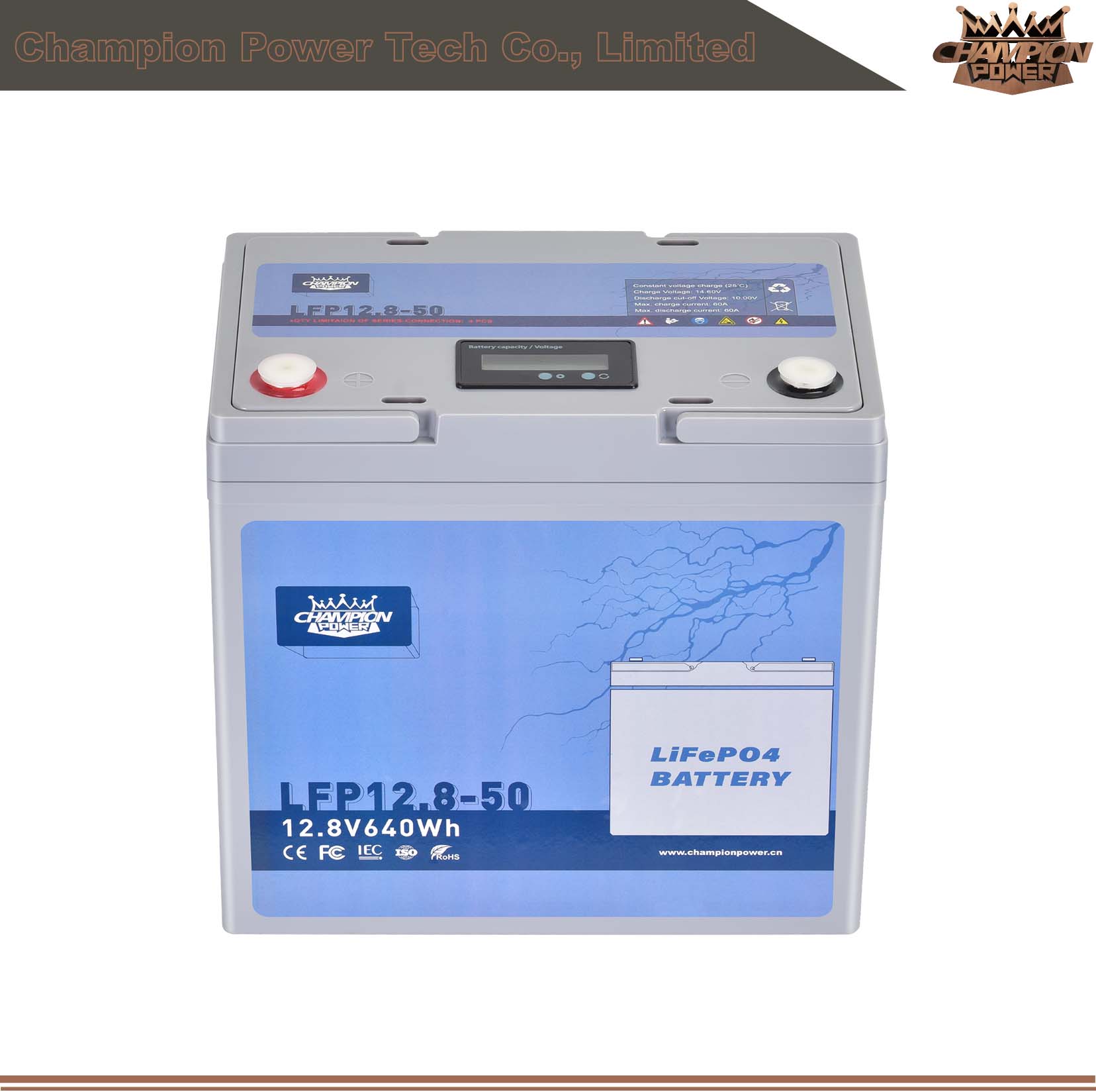 LFP12.8-50 12V50AH LIFEPO4 BATERÍA