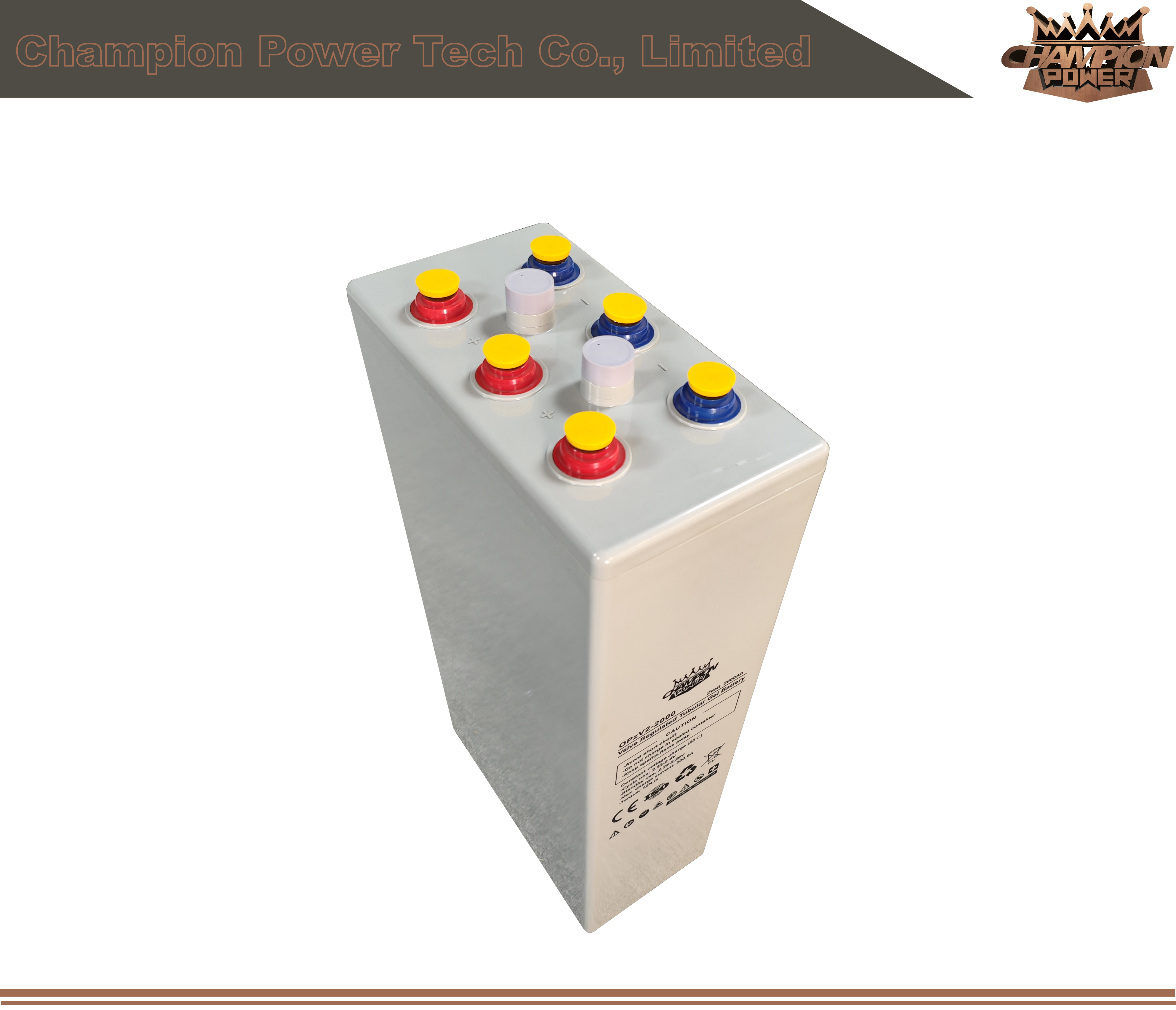 OPZV2-2000 2V2000AH BATERÍA OPZV