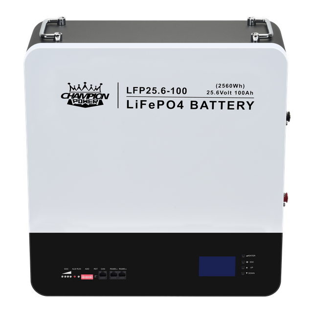 LFP25.6-100 25.6V100AH batería de pared