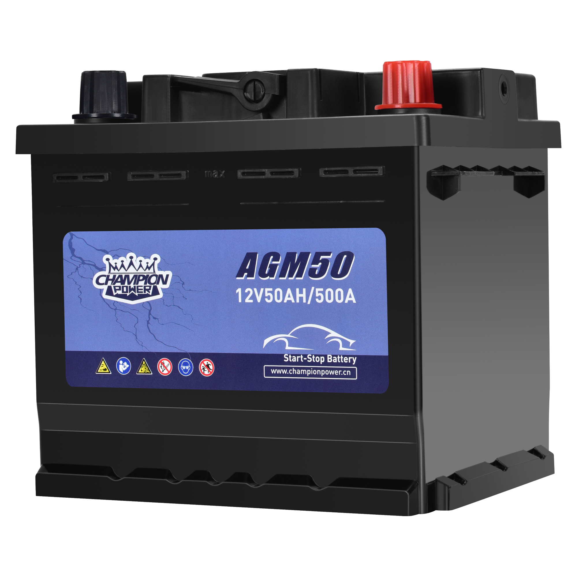 AGM50 12V50AH Batería de arranque de arranque