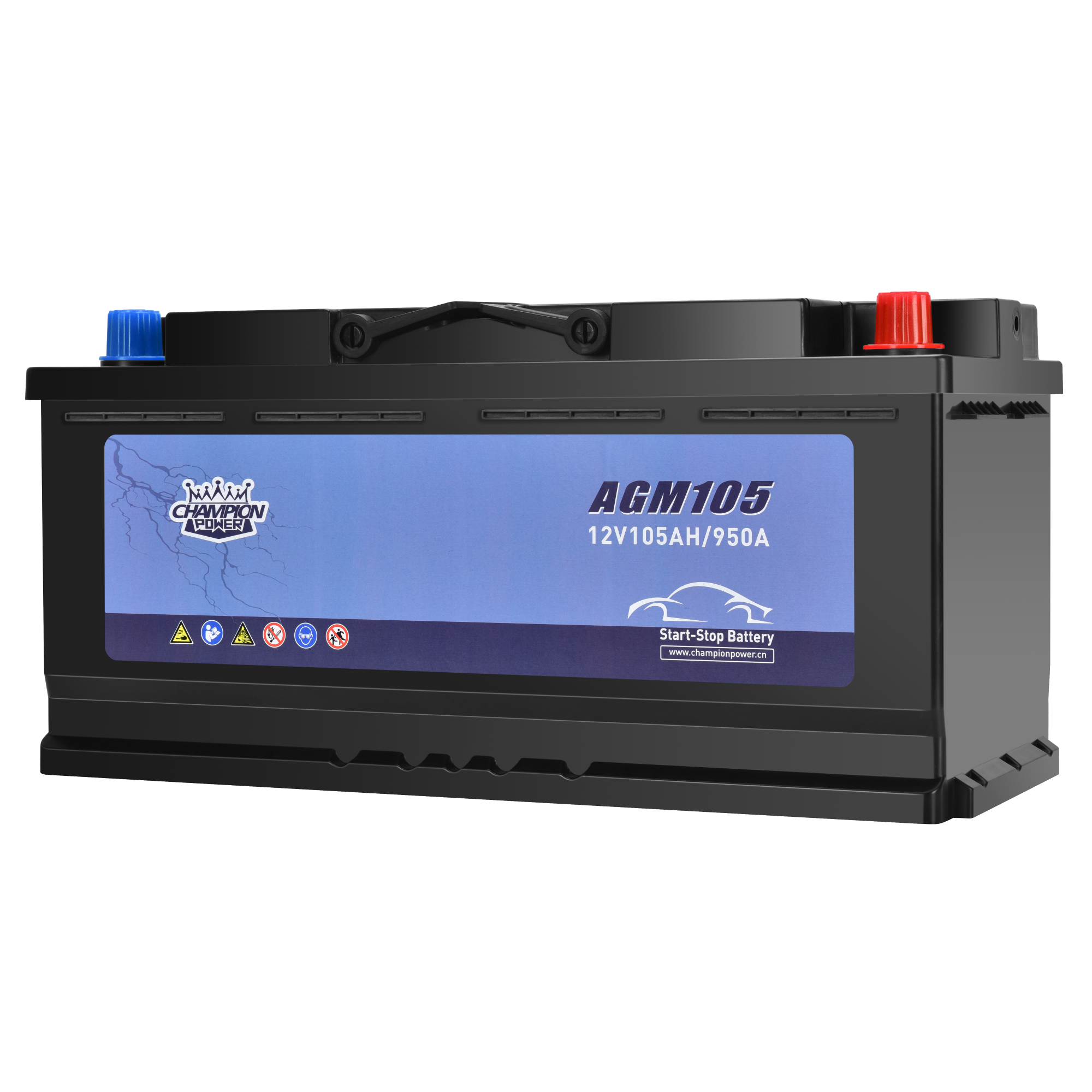 AGM105 12V105AH Batería de arranque