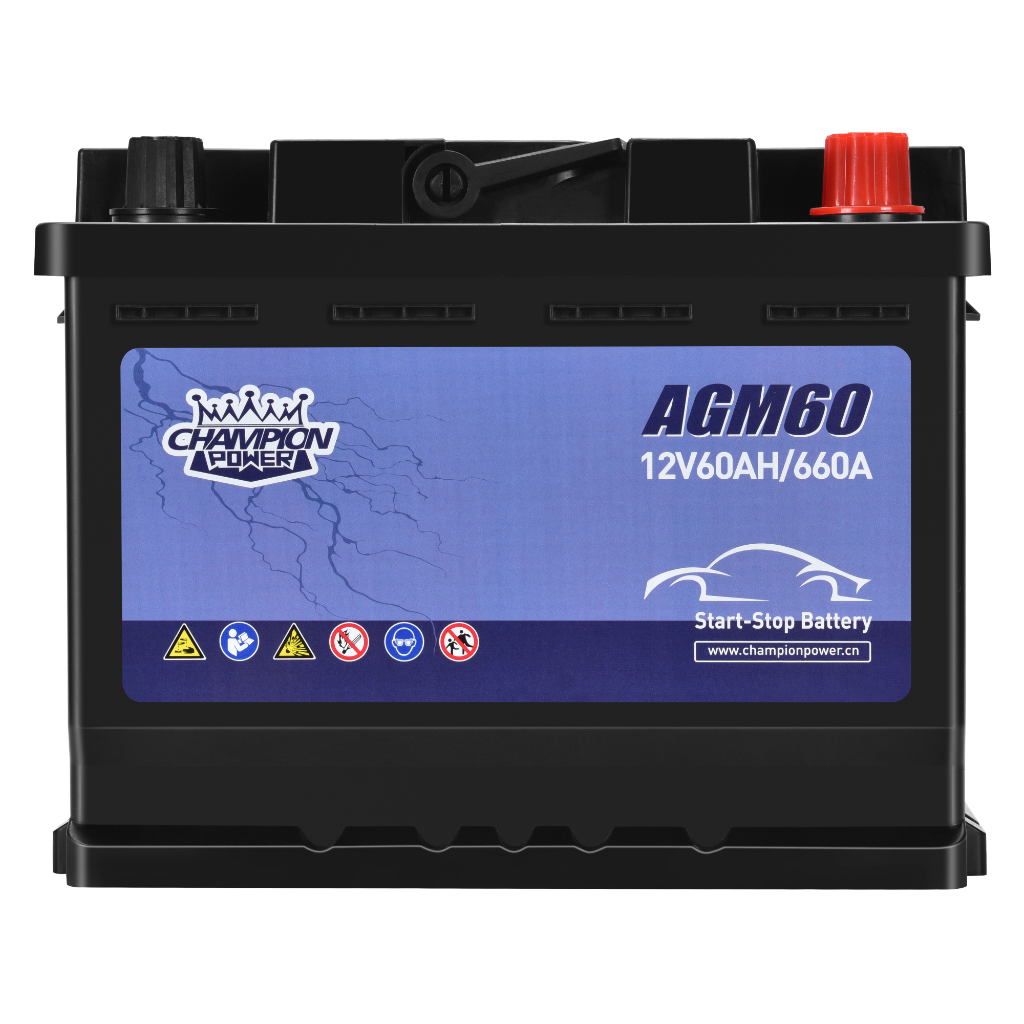 AGM60 12V60AH Batería de arranque