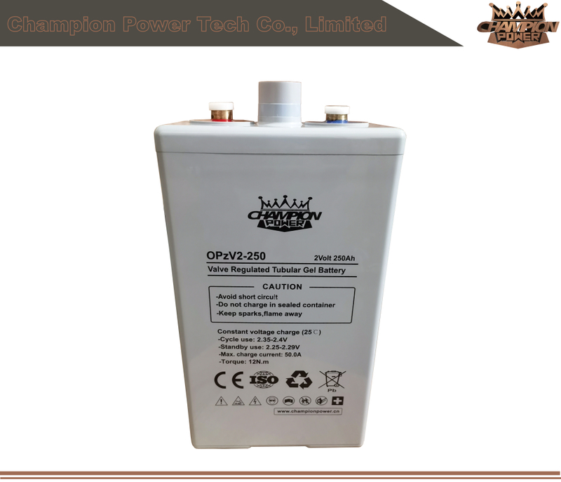OPZV2-250 2V250AH Batería OPZV