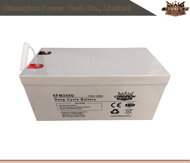 6fm250d 12V250AH Batería de ciclo profundo
