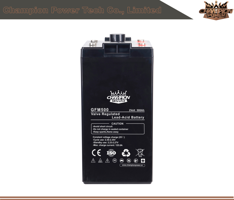 GFM500 2V500AH Batería ácida de plomo