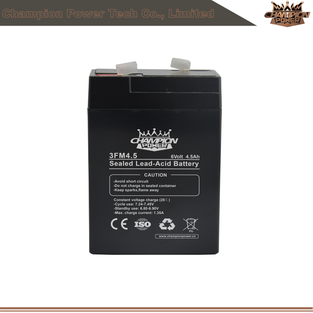 3fm4.5 6v4.5Ah AGM Batería