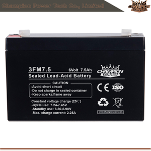 3fm7.5 6V7.5AH Batería AGM