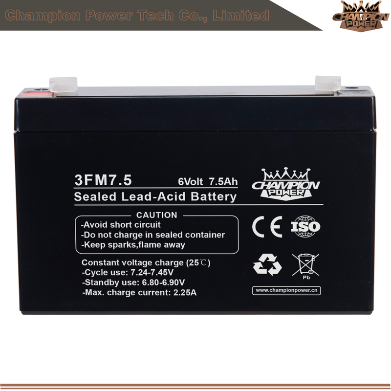 3fm7.5 6V7.5AH Batería AGM