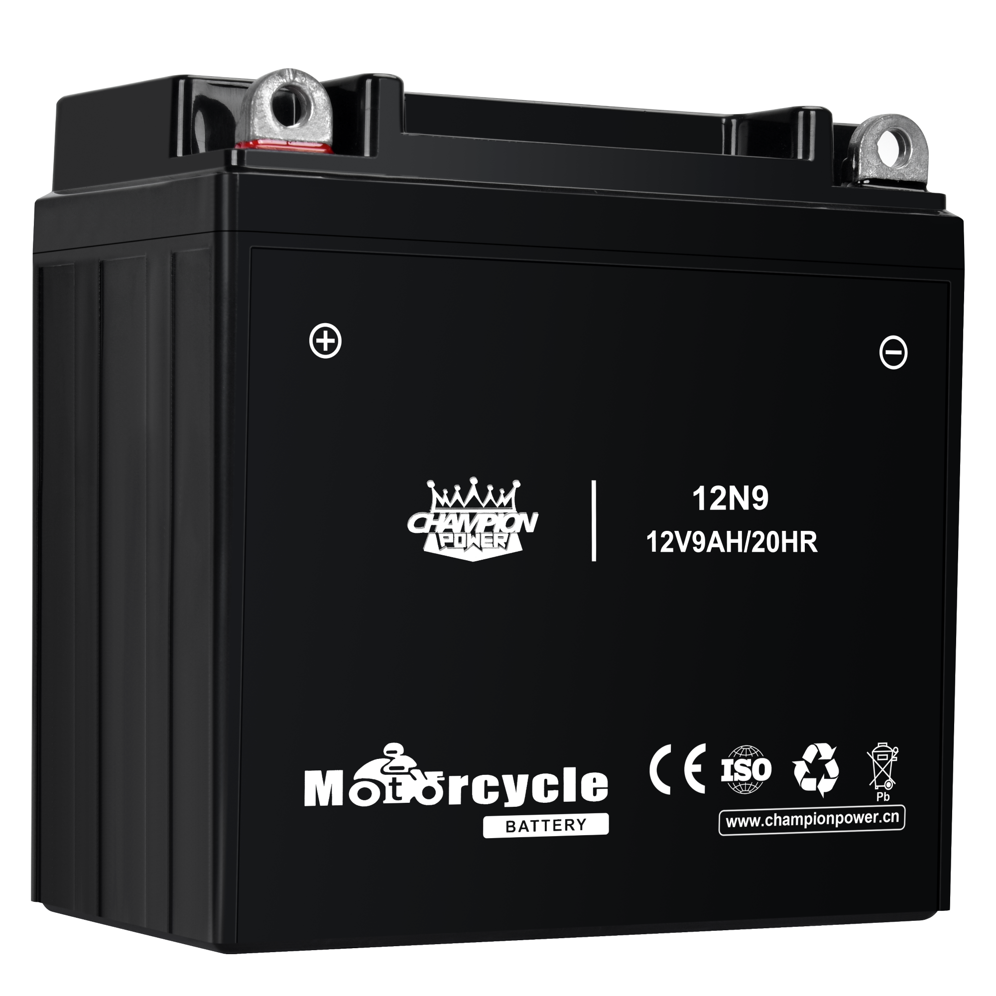 12N9 12V9AH Batería de motocicleta