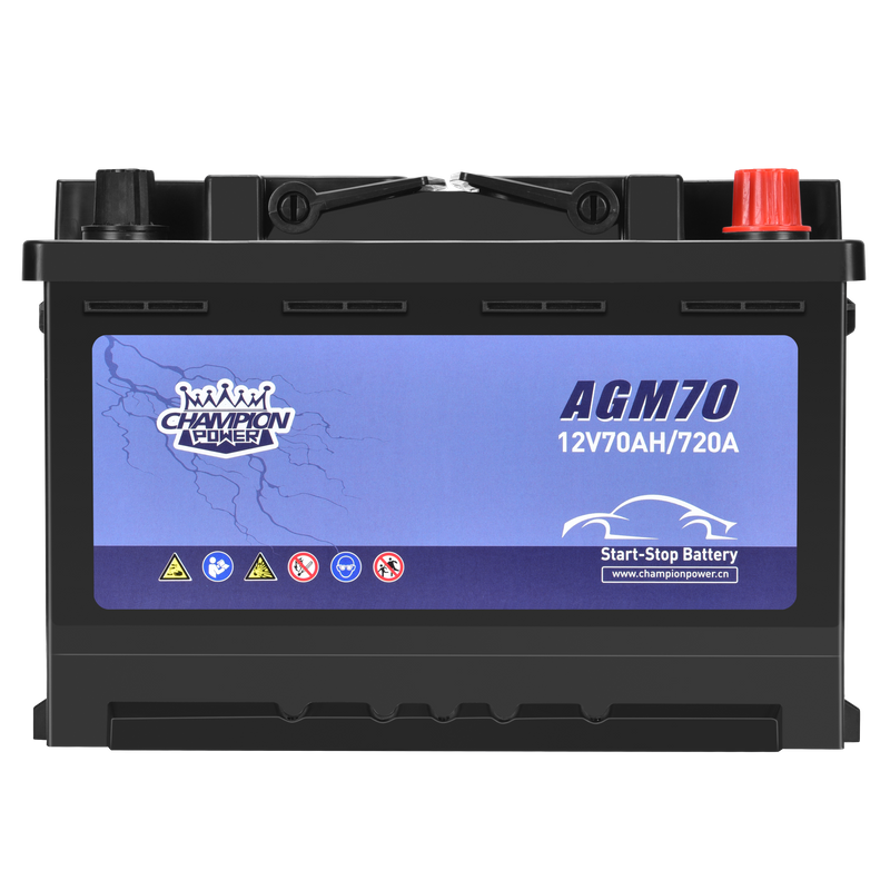 AGM70 12V70AH Batería de arranque de arranque