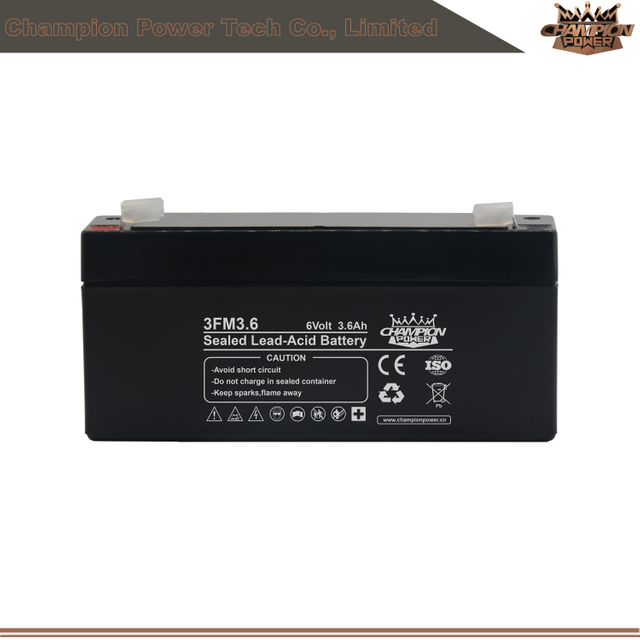 3fm3.6 6v3.6AH AGM Batería