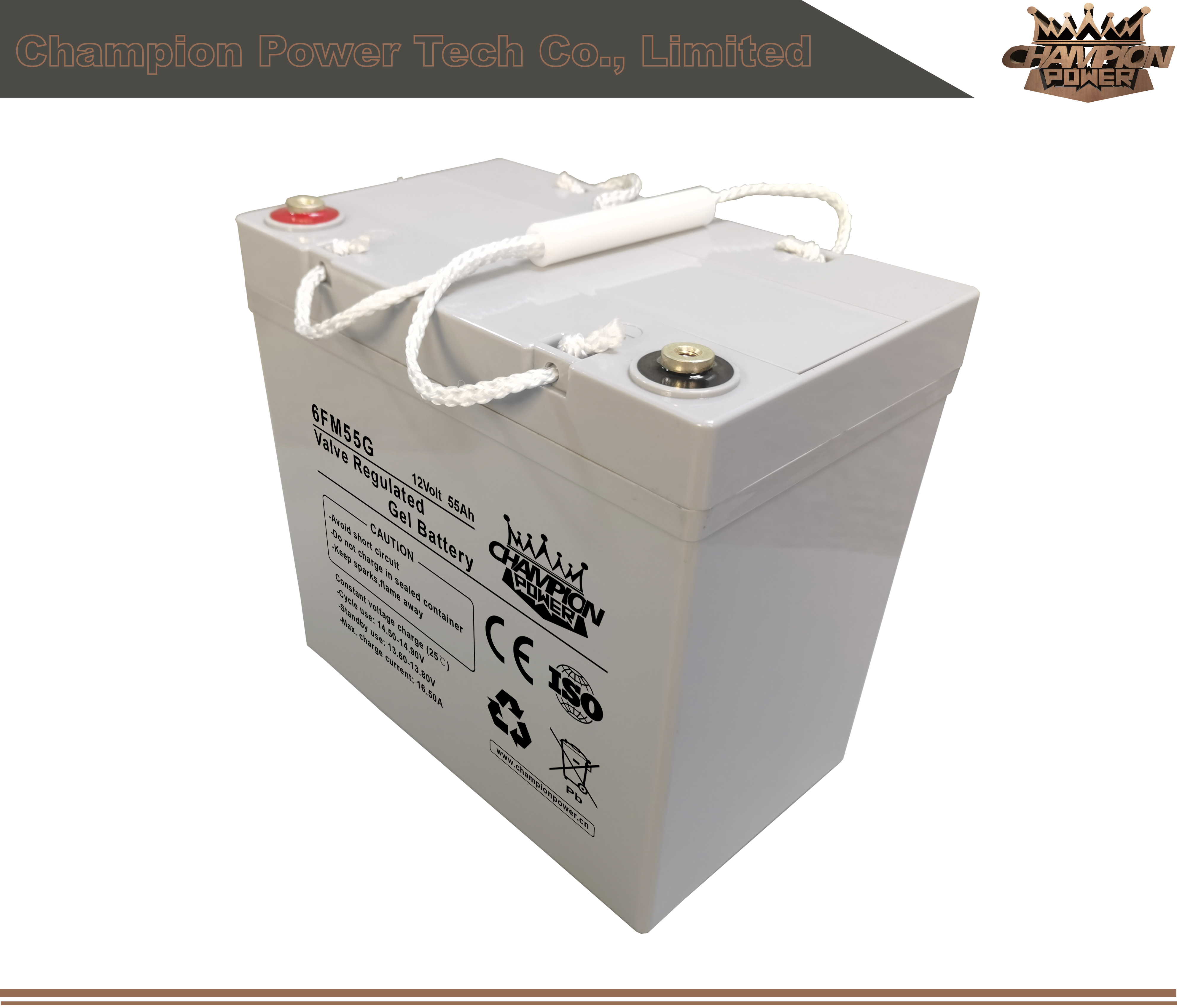 6FM55G 12V55AH GEL BATERÍA