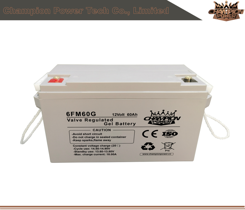 6fm60g 12V60AH Batería de gel