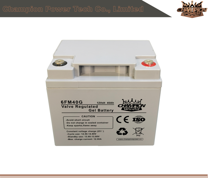 6fm40g 12V40AH Batería de gel