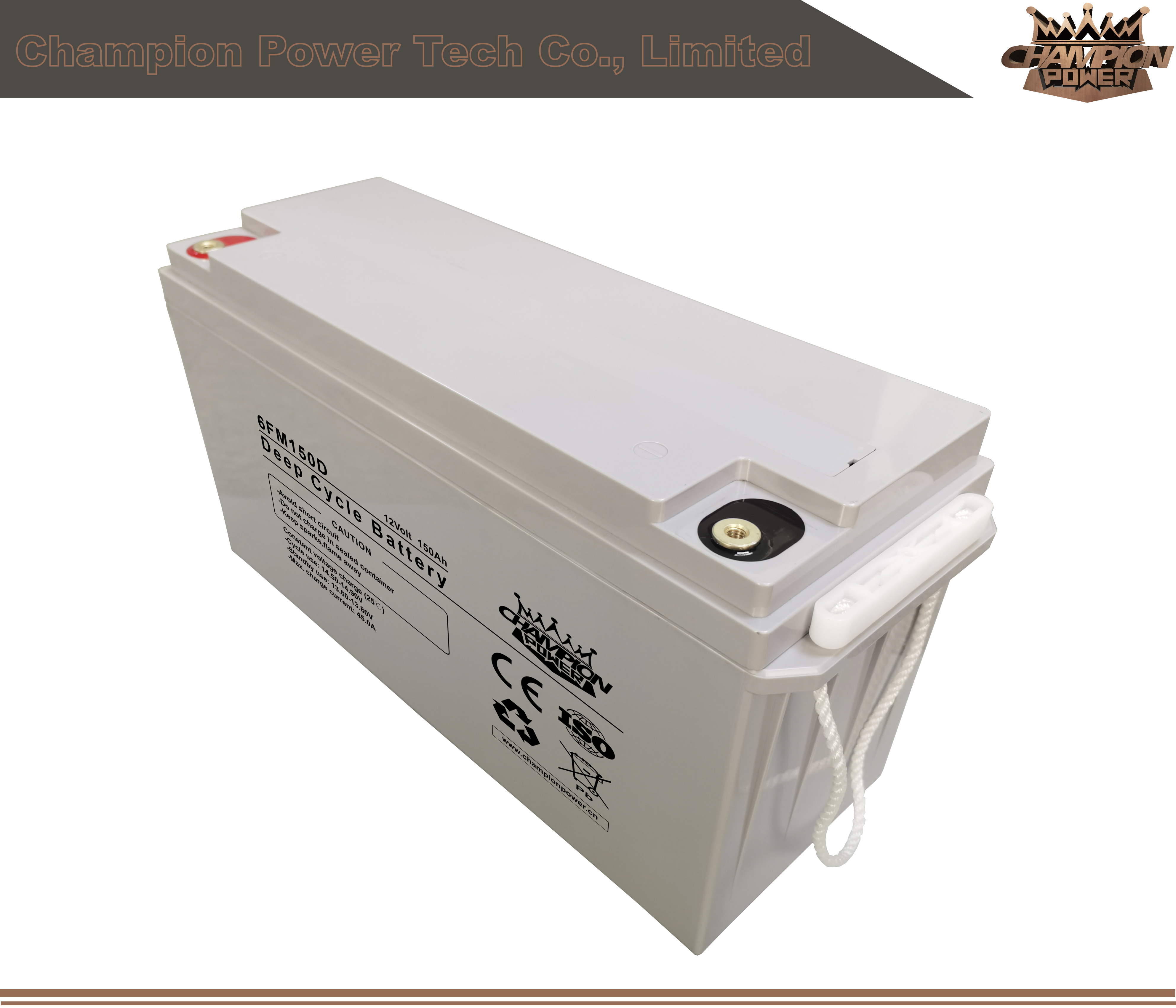 6FM150D 12V150AH Batería de ciclo profundo