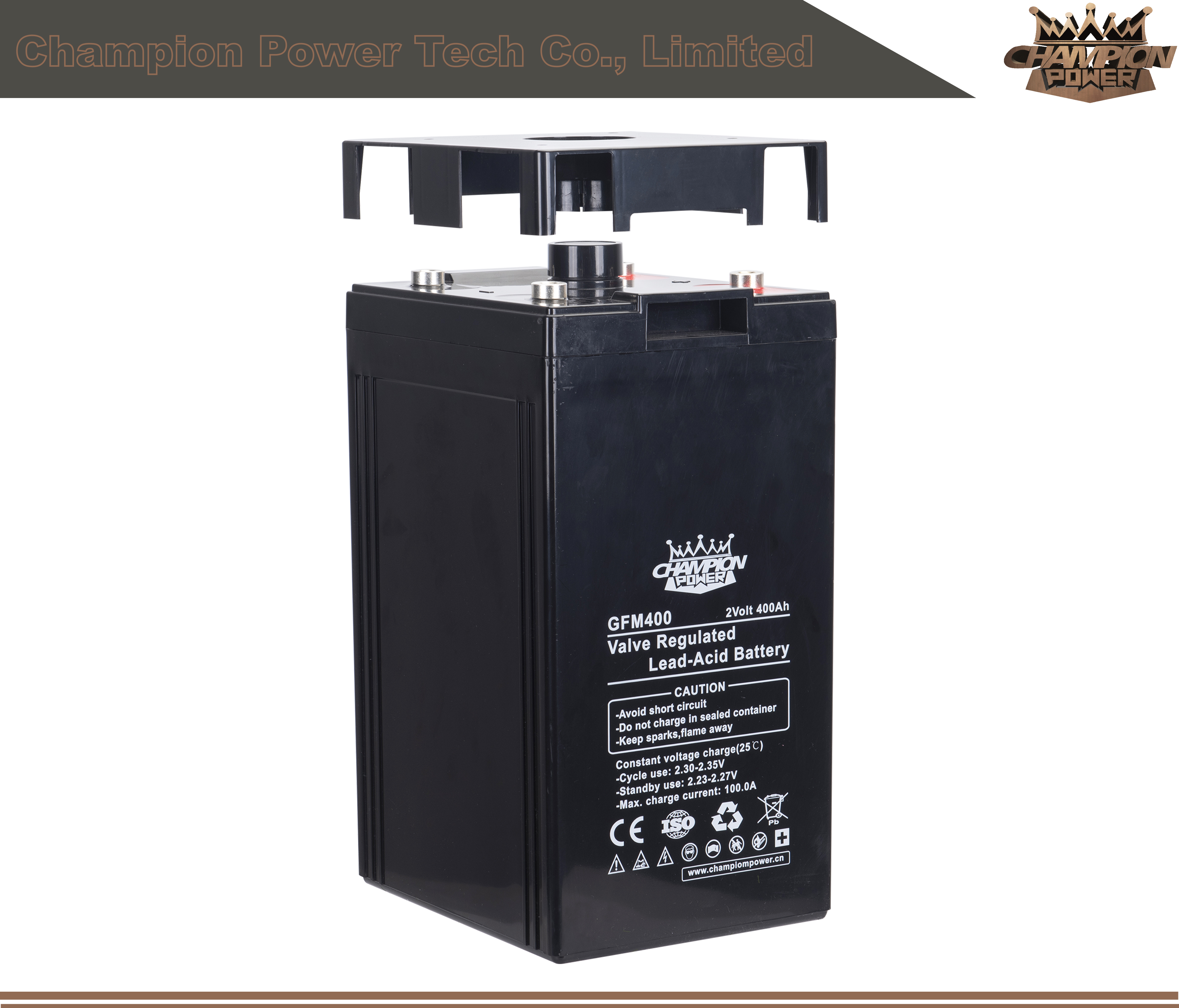 GFM400 2V400AH Batería ácida de plomo