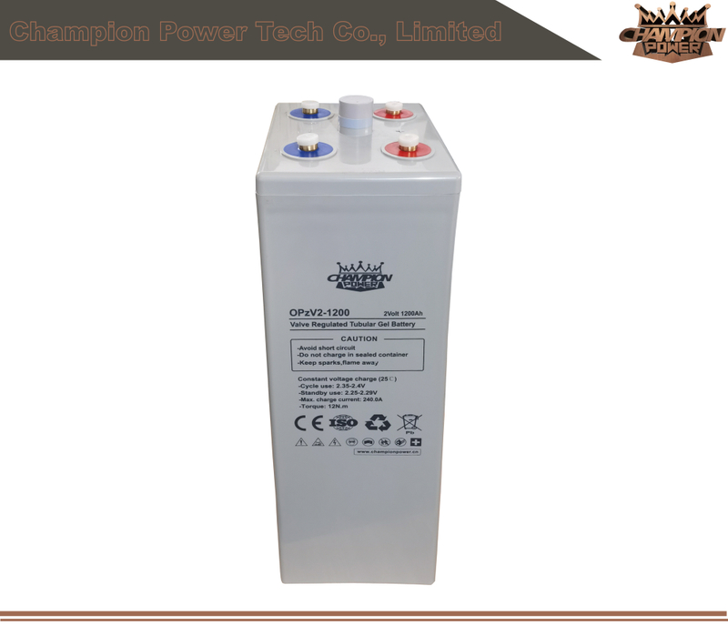 OPZV2-1200 2V1200AH BATERÍA OPZV