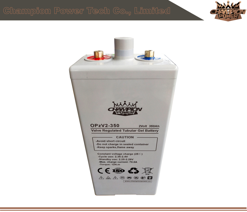OPZV2-350 2V350AH Batería OPZV