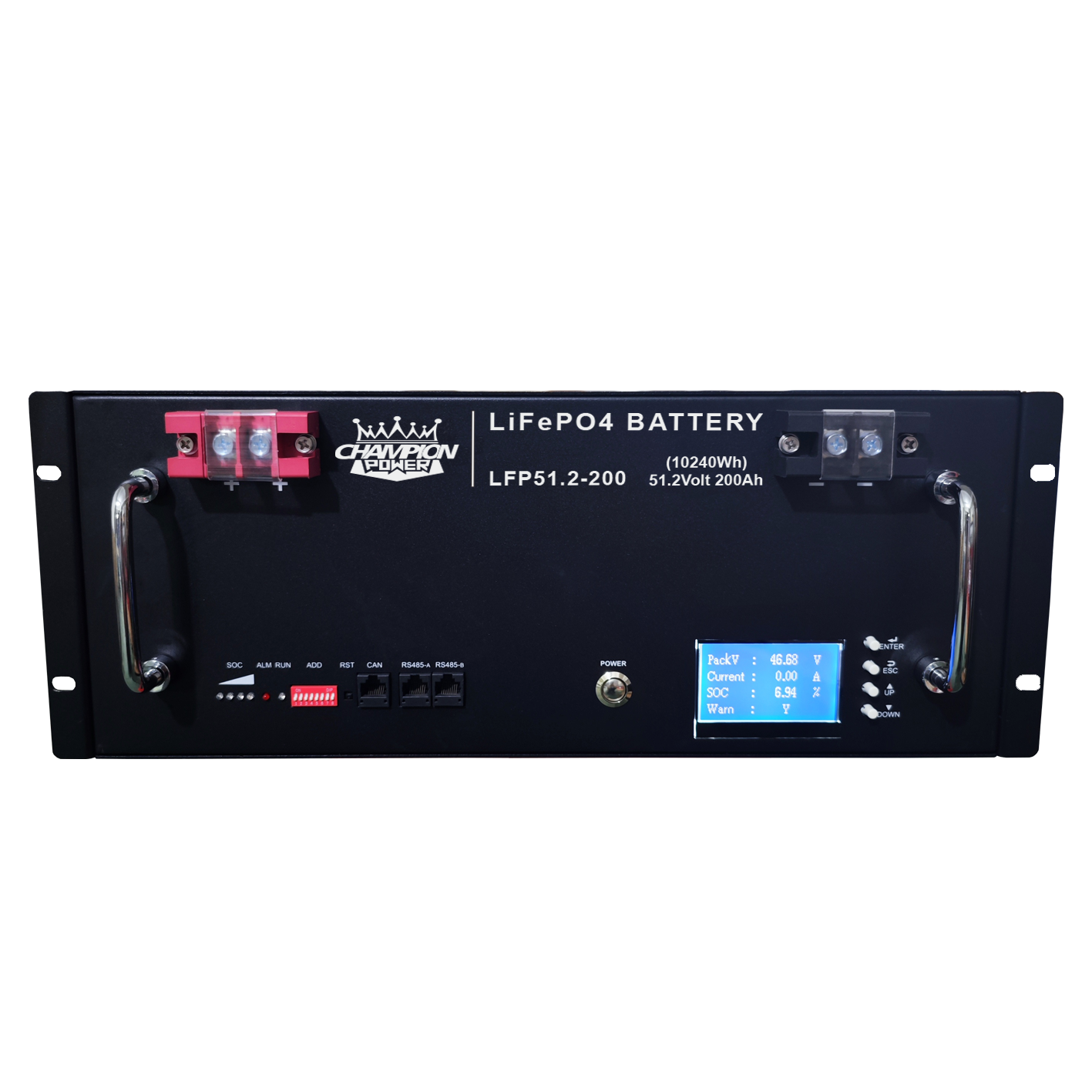 LFP51.2-200 51.2V200AH batería montada