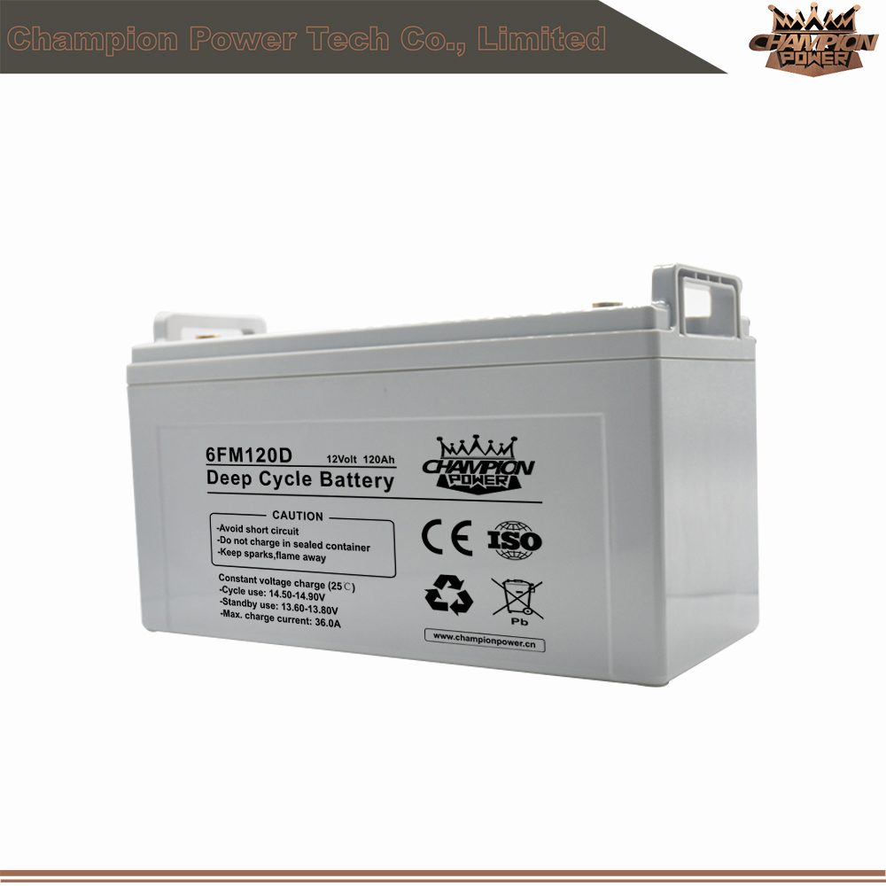 6FM120D 12V120AH Batería de ciclo profundo