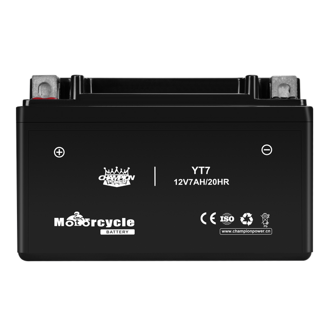YT7 12V7AH Batería de motocicleta