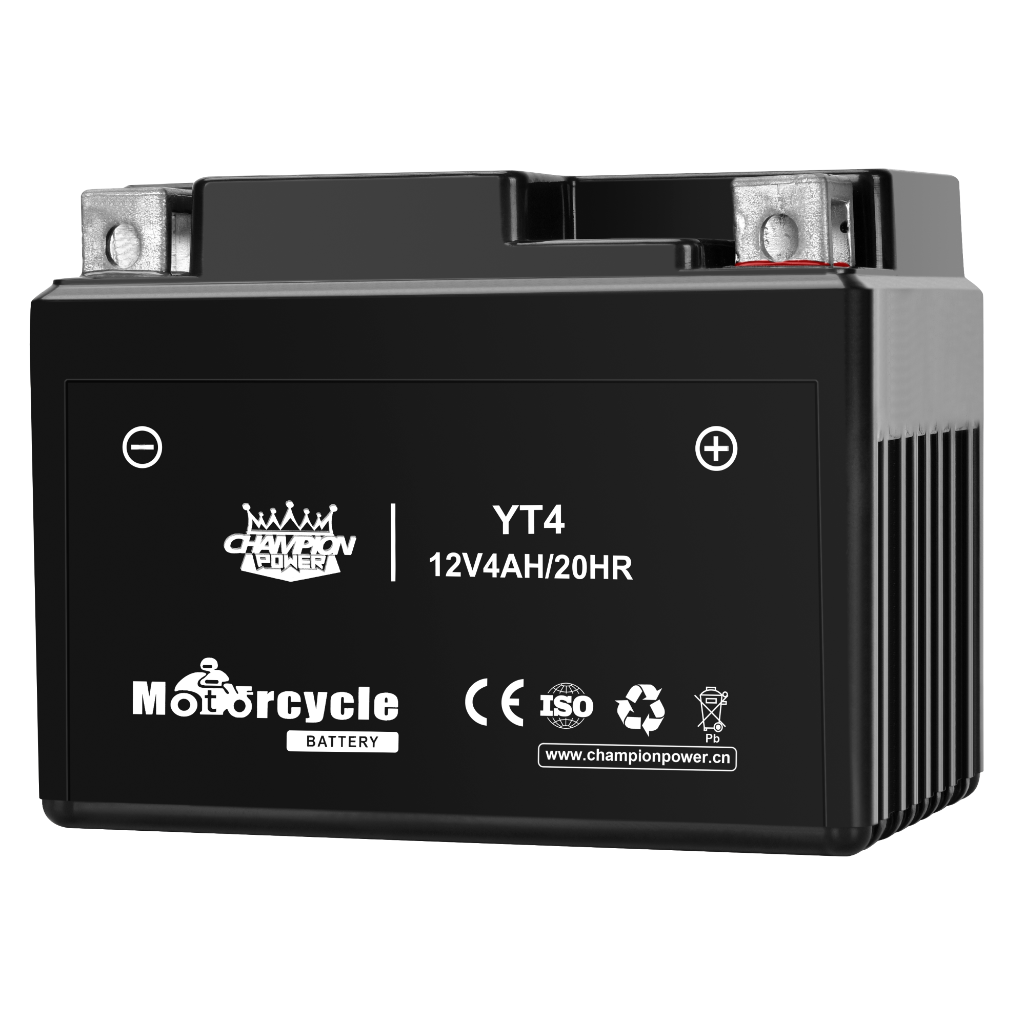 YT4 12V4AH Batería de motocicleta