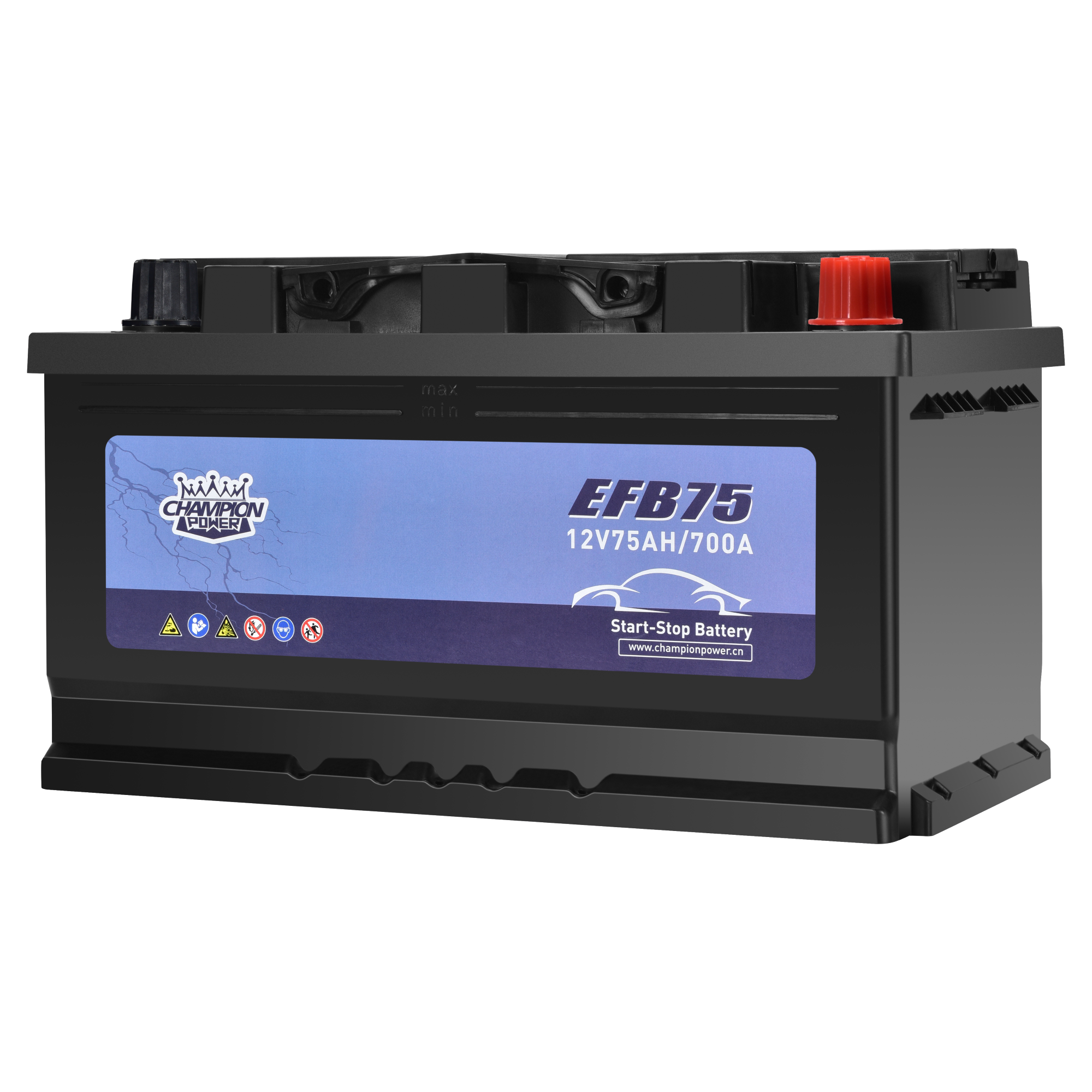 EFB75 12V75AH Batería EFB