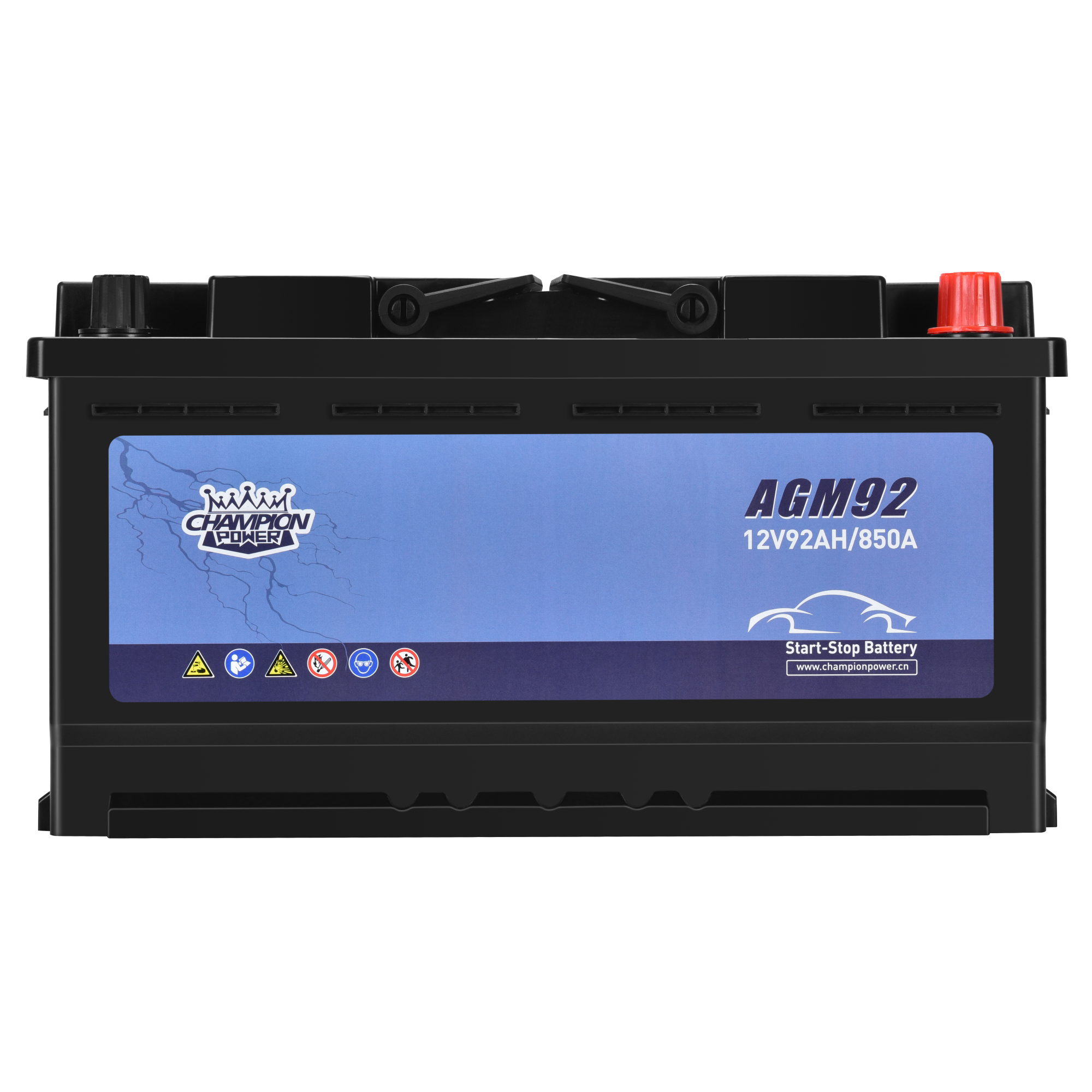 AGM92 12V92AH Batería de arranque de arranque