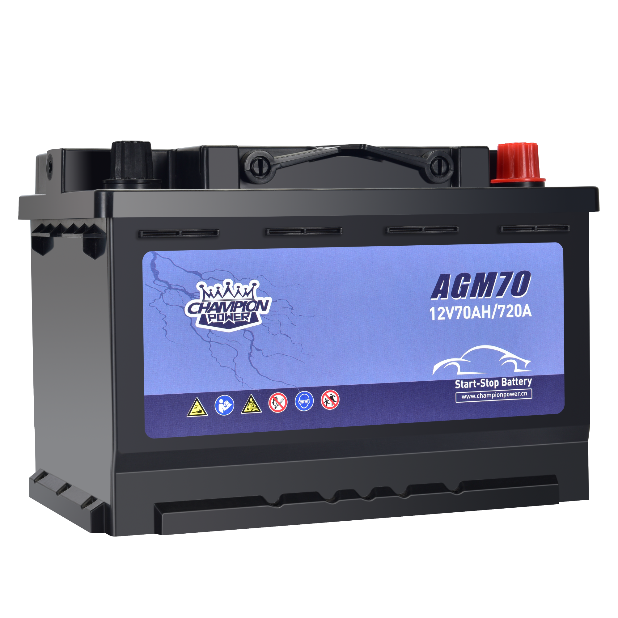 AGM70 12V70AH Batería de arranque de arranque