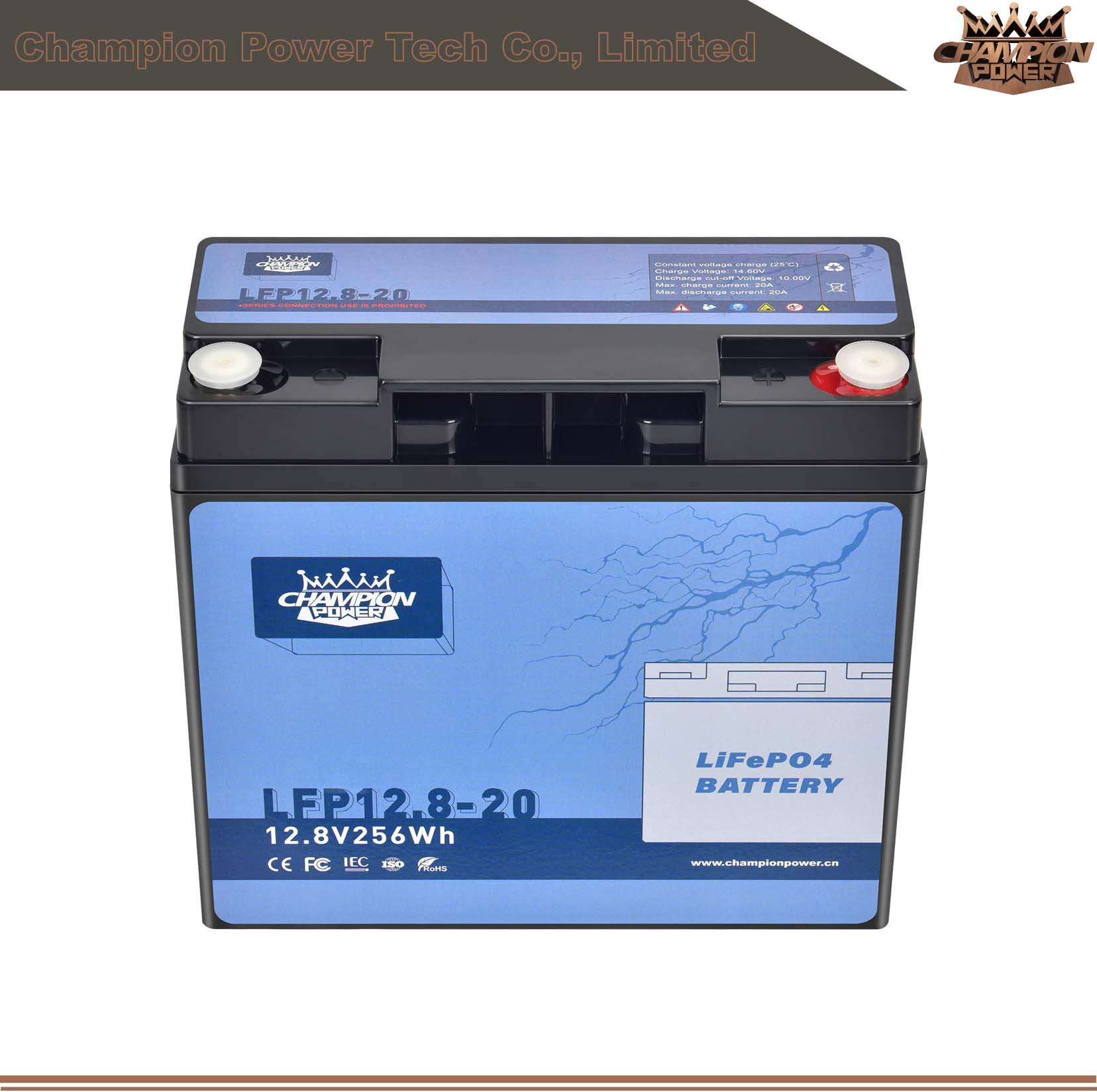 LFP12.8-20 12V20AH LIFEPO4 BATERÍA