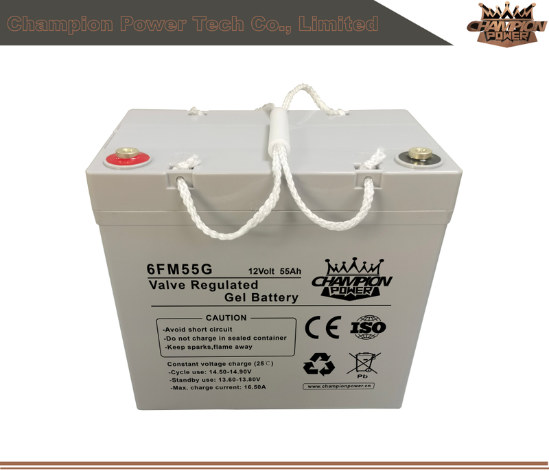 6FM55G 12V55AH GEL BATERÍA
