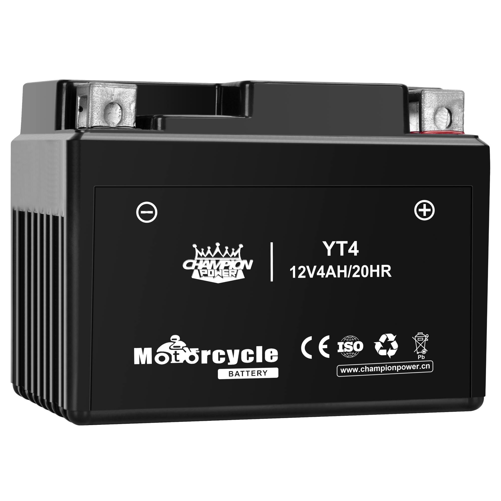 YT4 12V4AH Batería de motocicleta