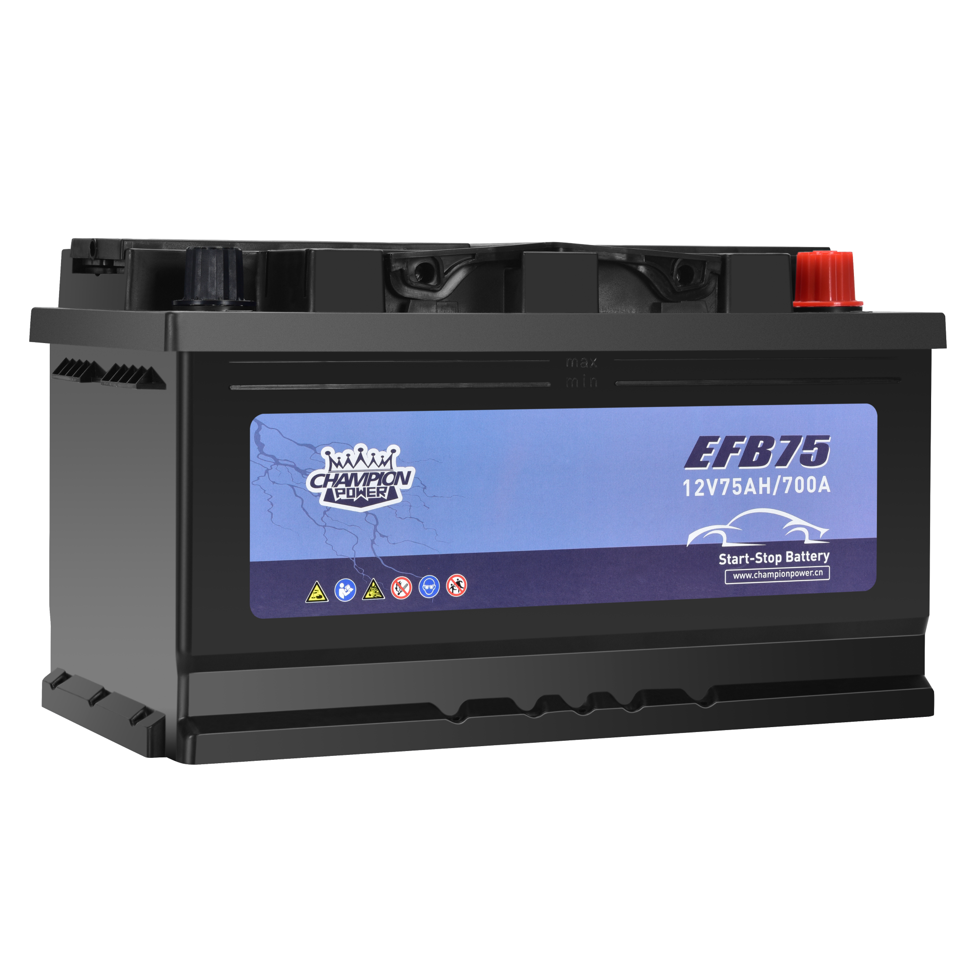 EFB75 12V75AH Batería EFB