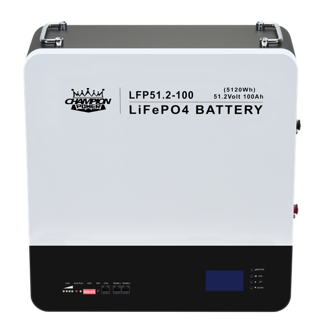 LFP51.2-100 51.2V100AH Batería montada en la pared