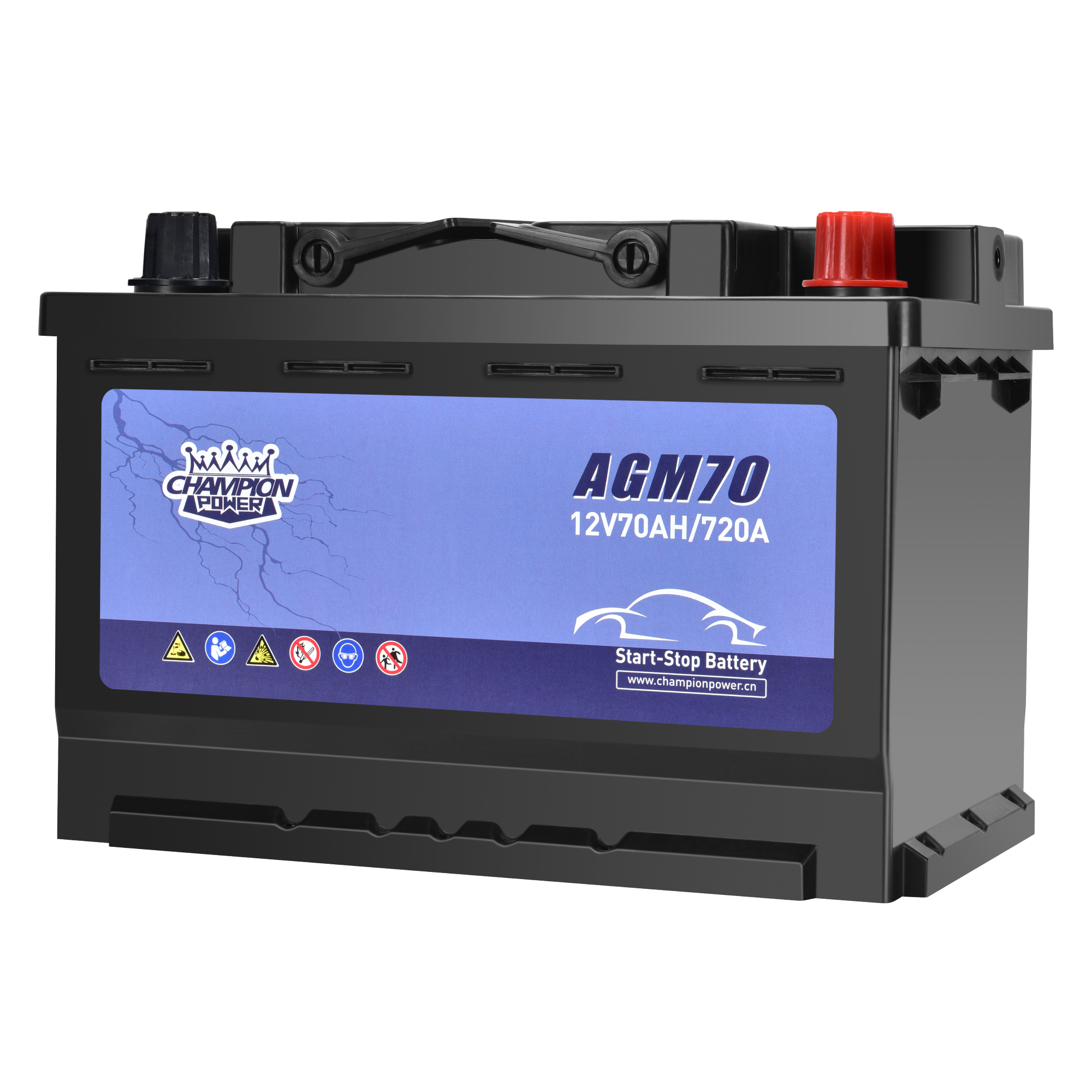 AGM70 12V70AH Batería de arranque de arranque