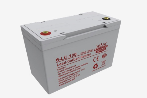 Baterías de plomo y carbono