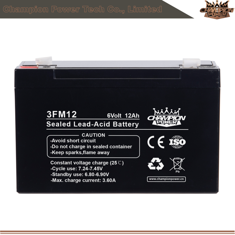 3FM12 6V12AH AGM Batería
