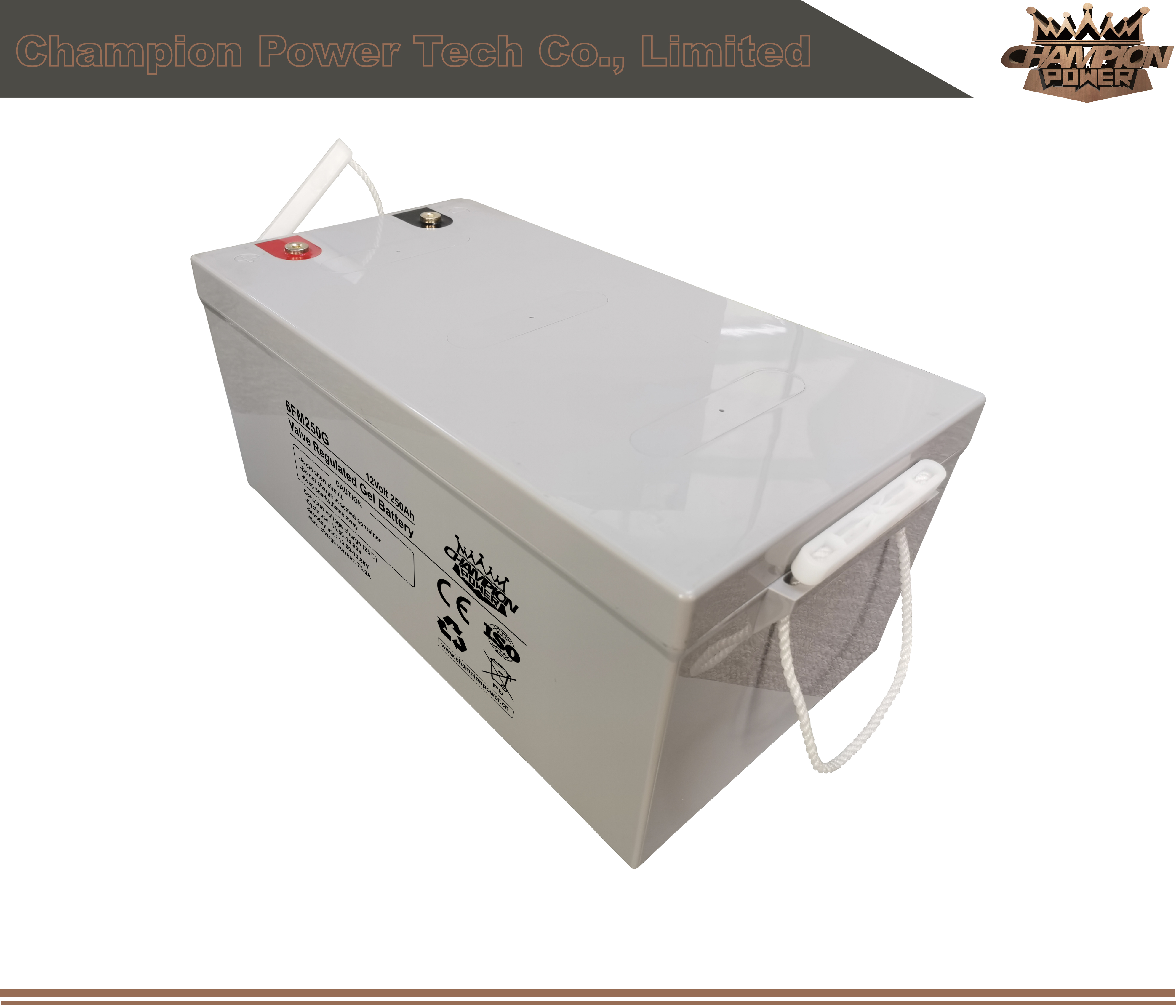 6fm250g 12V250AH Batería de gel