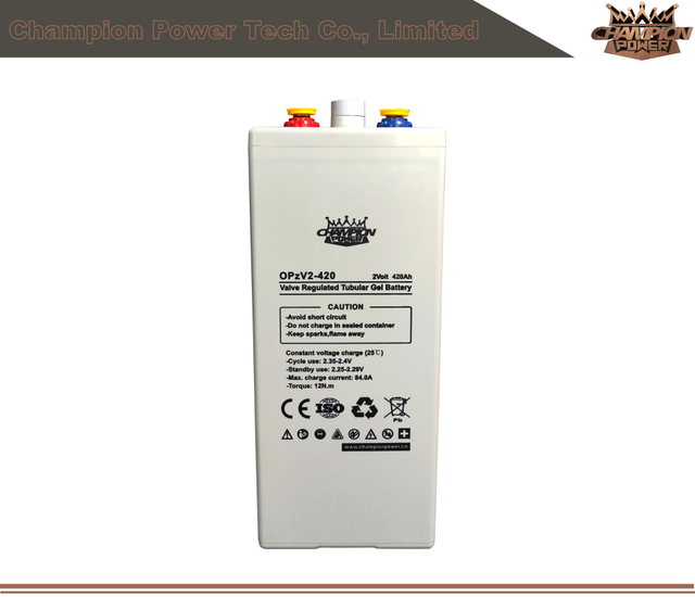 OPZV2-420 2V420AH Batería OPZV