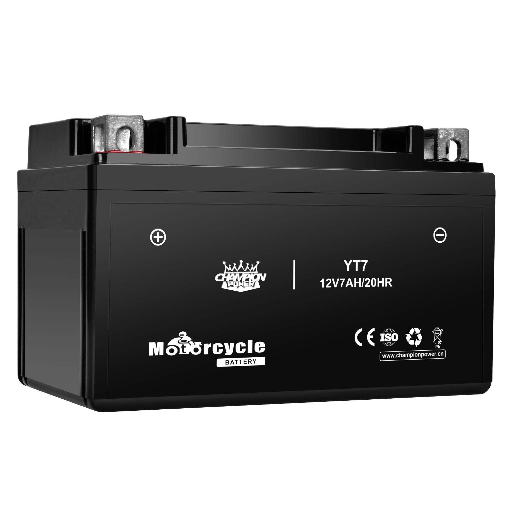 YT7 12V7AH Batería de motocicleta