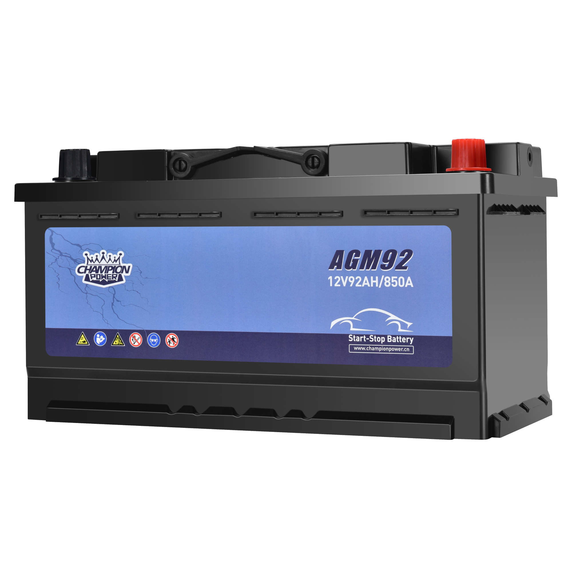 AGM92 12V92AH Batería de arranque de arranque